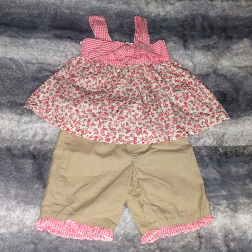 LIKE NEW MiniWear Floral Set